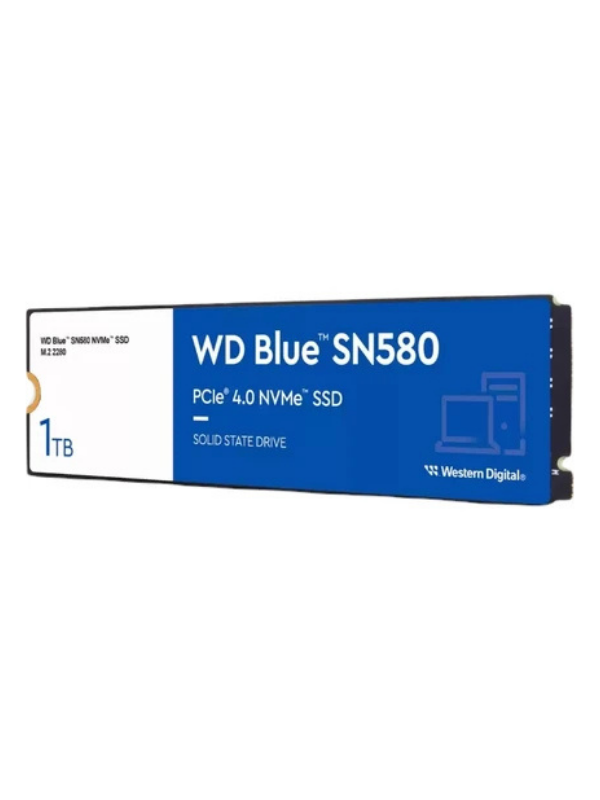 WD Blue Sn580 1TB 4150-4150 M.2 NVMe SSD